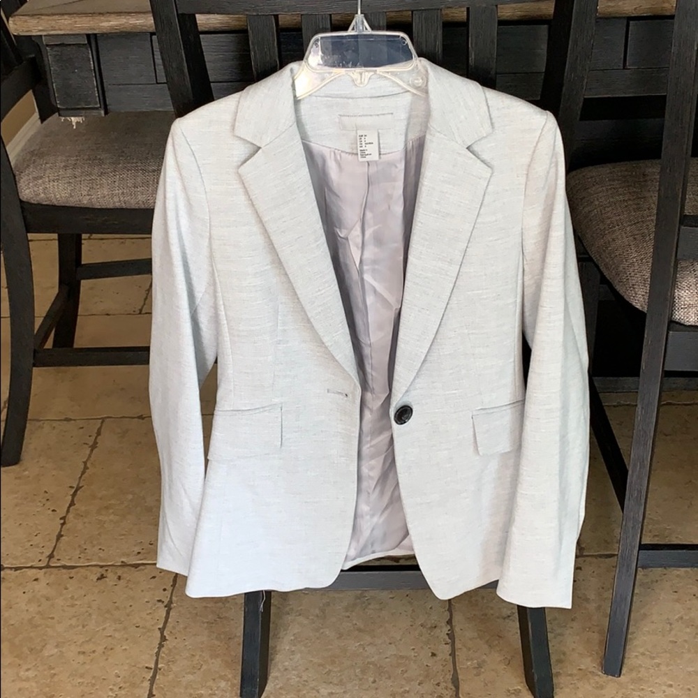 Light gray blazer